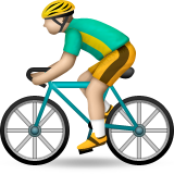 Person Biking, the design in this release