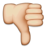 Thumbs Down, the previous design