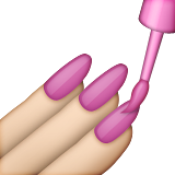 Nail Polish, the previous design