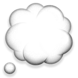 Thought Balloon, the previous design