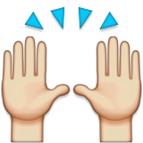 Raising Hands, the previous design
