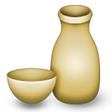 Sake as drawn by Apple in iOS 8.3