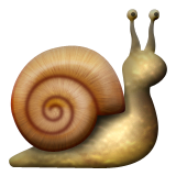 Snail as drawn by Apple in iOS 8.3