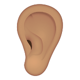 Ear: Medium Skin Tone, the design in this release