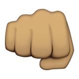 Oncoming Fist: Medium Skin Tone, the design in this release