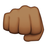 Oncoming Fist: Medium-Dark Skin Tone, the design in this release