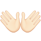 Open Hands: Light Skin Tone, the design in this release