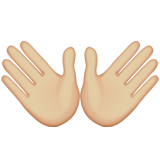 Open Hands: Medium-Light Skin Tone, the design in this release