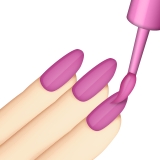 Nail Polish: Light Skin Tone, the design in this release