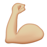 Flexed Biceps: Medium-Light Skin Tone, the design in this release