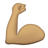 Flexed Biceps: Medium Skin Tone, the design in this release