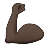 Flexed Biceps: Dark Skin Tone, the design in this release
