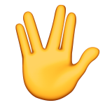 Vulcan Salute, the design in this release