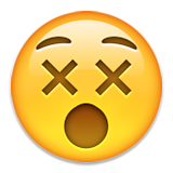 Face with Crossed-Out Eyes, the design in this release