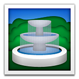 Fountain as drawn by Apple in iOS 8.3