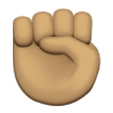 Raised Fist: Medium Skin Tone, the design in this release