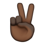 Victory Hand: Dark Skin Tone, the design in this release