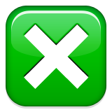 Cross Mark Button as drawn by Apple in iOS 8.3