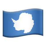 Flag: Antarctica, the design in this release