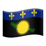 Flag: Guadeloupe, the design in this release