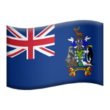 Flag: South Georgia & South Sandwich Islands, the design in this release