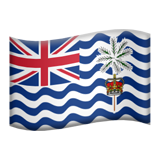 Flag: British Indian Ocean Territory, the design in this release