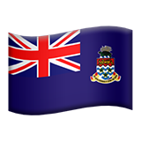 Flag: Cayman Islands as drawn by Apple in iOS 9.0