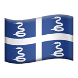 Flag: Martinique, the design in this release