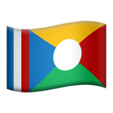 Flag: Réunion, the design in this release