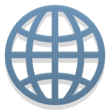 Globe with Meridians, the previous design