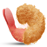 Fried Shrimp, the previous design