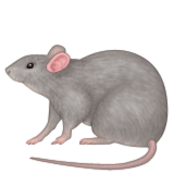 Rat as drawn by Apple in iOS 9.0