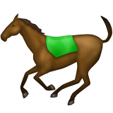 Horse as drawn by Apple in iOS 9.0