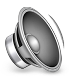 Speaker Medium Volume, the previous design