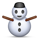 Snowman Without Snow, the previous design