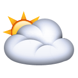 Sun Behind Large Cloud, the design in this release