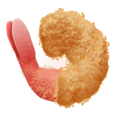 Fried Shrimp, the design in this release