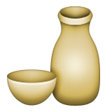 Sake as drawn by Apple in iOS 9.1