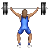 Person Lifting Weights: Medium Skin Tone, the design in this release