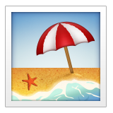 Beach with Umbrella, the design in this release