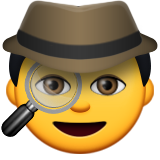 Detective as drawn by Apple in iOS 9.1