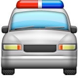 Oncoming Police Car, the design in this release