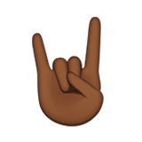Sign of the Horns: Medium-Dark Skin Tone, the design in this release