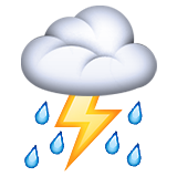 Cloud with Lightning and Rain, the design in this release