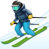 Skier, the design in this release