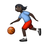 Person Bouncing Ball: Dark Skin Tone, the design in this release
