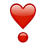 Heart Exclamation, the design in this release