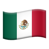 Flag: Mexico as drawn by Apple in iOS 9.3