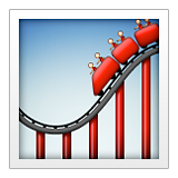 Roller Coaster as drawn by Apple in iOS 9.3