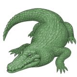 Crocodile as drawn by Apple in iOS 9.3